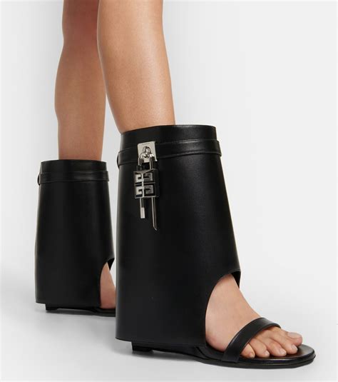 givenchy shark-lock sandals womens